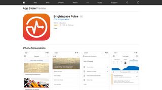 
                            2. Brightspace Pulse on the App Store