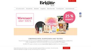 
                            2. BRIGITTE Box Zahlungsarten