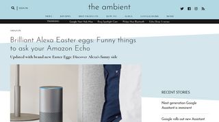 
                            3. Brilliant Alexa Easter eggs: Funny things to ask your Amazon ...