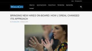 
                            7. Bringing new hires on-board: How L'Oreal changed its ...