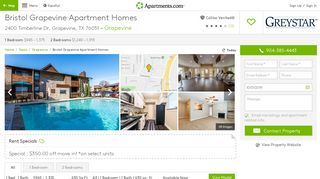 
                            9. Bristol Grapevine Apartment Homes Apartments - Grapevine, TX ...