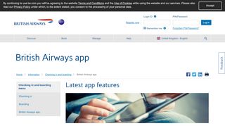 
                            1. British Airways app | Information | British Airways