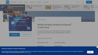 
                            4. British Airways Credit Card | American Express