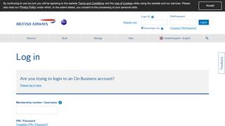 
                            3. British Airways - Enter Password