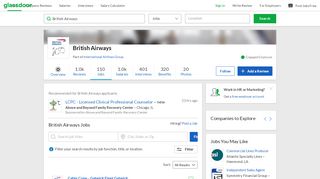 
                            8. British Airways Jobs | Glassdoor