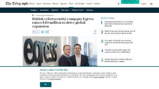 
                            8. British cybersecurity company Egress raises $40 million to drive global ...