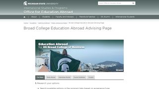 
                            9. Broad College Education ... - Office for Education Abroad