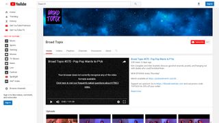 
                            9. Broad Topix - YouTube