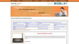 
                            7. Broadband installation Service London - savemysystem.co.uk