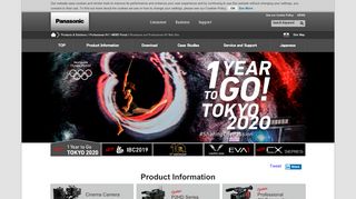 
                            7. Broadcast and Professional AV Web Site | Panasonic Global