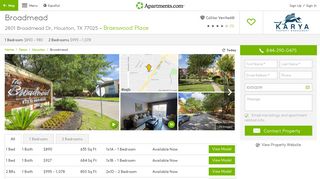 
                            1. Broadmead Apartments - Houston, TX | Apartments.com