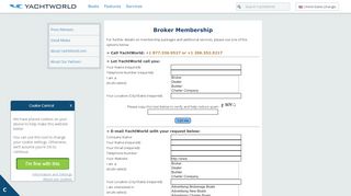 
                            3. Broker Membership - www.yachtworld.com