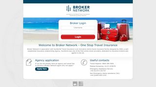
                            6. Broker Network Travel Insurance - Broker Login
