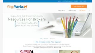 
                            1. Broker Resources | WageWorks | WageWorks