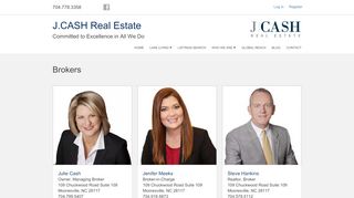 
                            4. Brokers - J.CASH Real Estate