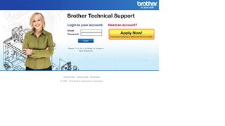 
                            8. Brother Support - Login