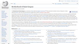 
                            7. Brotherhood of Saint Gregory - Wikipedia