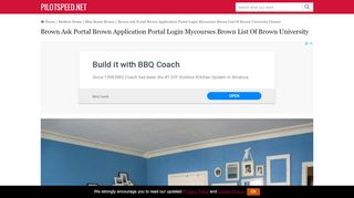 
                            7. Brown Ask Portal Application Login Mycourses List Of ...