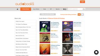 
                            7. Browse Audiobooks in Science Fiction & Fantasy ...