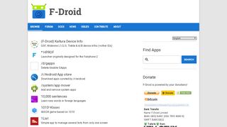 
                            4. Browse - | F-Droid - Free and Open Source Android App Repository