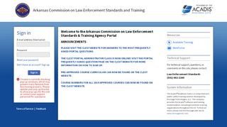 
                            1. Browse Training - Acadis® Portal - Arkansas Commission on Law ...