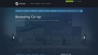 
                            1. Browsing Co-op - store.steampowered.com