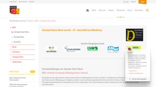 
                            4. BRS - German Dairy Show am 26./27. Juni 2019 in Oldenburg