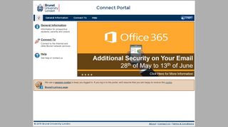 
                            5. Brunel University London Connect Portal