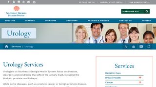 
                            6. Brunswick & St. Marys Urologists | Southeast Georgia Health System