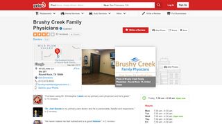 
                            4. Brushy Creek Family Physicians - 32 Reviews - Doctors - 4112 Links ...