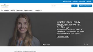 
                            1. Brushy Creek Family Physicians: Round Rock Family Doctors