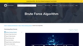 
                            7. Brute Force Algorithm | Learn thre basic concepts of Brute ...