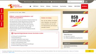 
                            1. BSBnet | Badischer Sportbund Nord e.V.