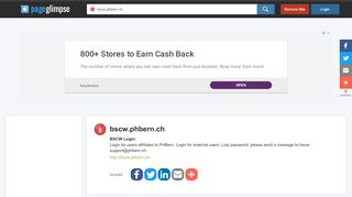 
                            9. BSCW Login: | bscw.phbern.ch Reviews