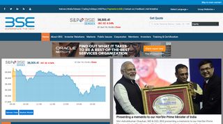 
                            2. BSE Ltd. (Bombay Stock Exchange) | Live Stock Market ...