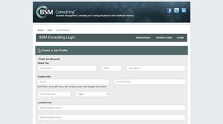 
                            8. BSM Consulting Login - BSM Consulting