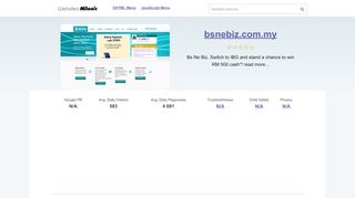 
                            8. Bsnebiz.com.my website. Bank Simpanan …