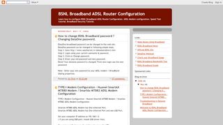 
                            8. BSNL Broadband ADSL Router Configuration