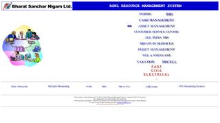 
                            9. BSNL RESOURCE MANAGEMENT SYSTEM