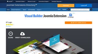 
                            3. BT Login, by BowThemes - Joomla Extension Directory