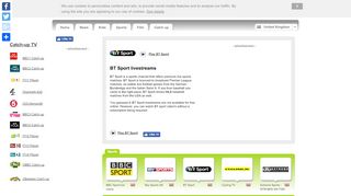 
                            11. BT Sport - live streaming online