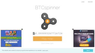 
                            3. BTCspinner.io