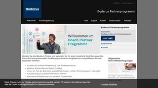 
                            3. Buderus Partnerprogramm - Willkommen