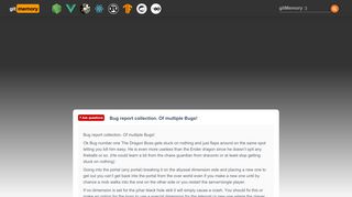 
                            8. Bug report collection. Of multiple Bugs! - gitMemory