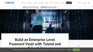 
                            8. Build an Enterprise Level Password Vault with Talend and CyberArk