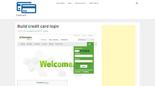 
                            4. Build credit card login - Credit card - …