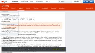 
                            7. Build your portal using Drupal 7 | Apigee Docs