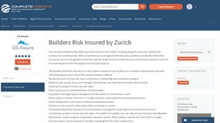 
                            10. Builders Risk Insured by Zurich, US Assure