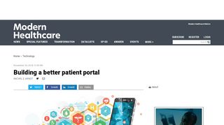 
                            7. Building a better patient portal - Modern Healthcare