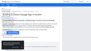 
                            10. Building a custom Google Sign-In button - Google Developers